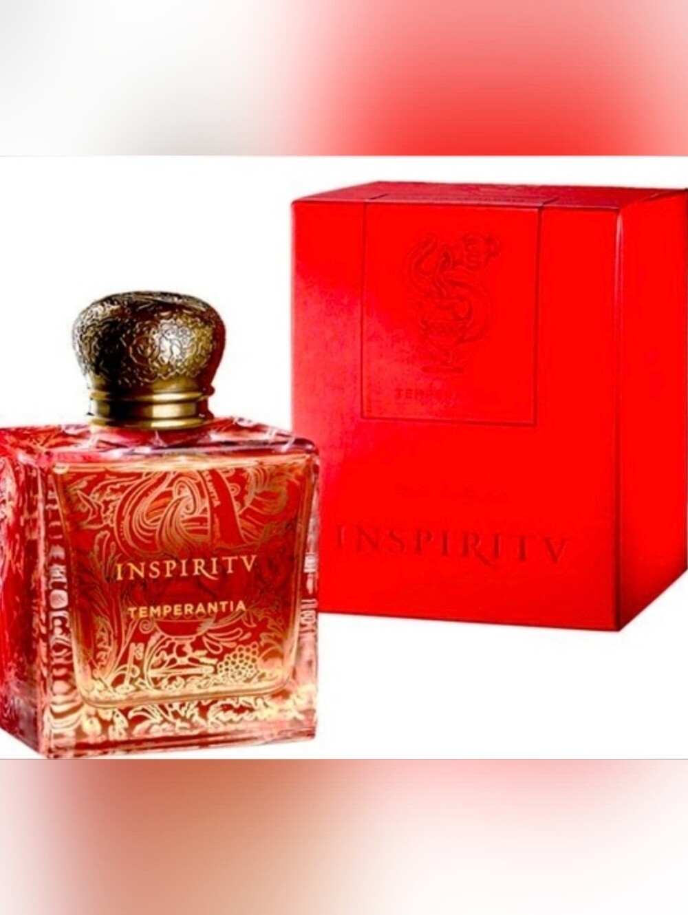 INSPIRITU Temperantia Eau de Parfum 3.4 oz / 100ml NIB Sealed Made in Italy